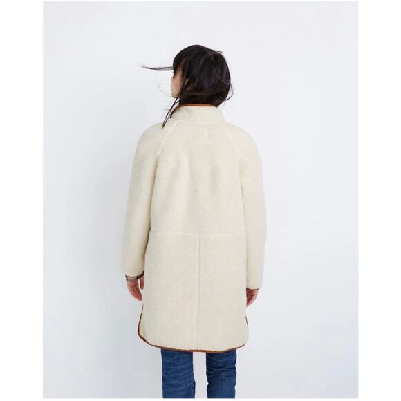 Madewell Sherpa Estate Coat - Picture 3 of 13